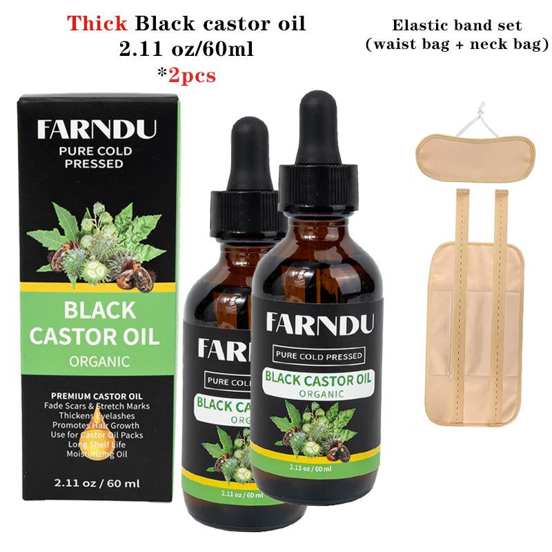 Thick Black Castor Oil