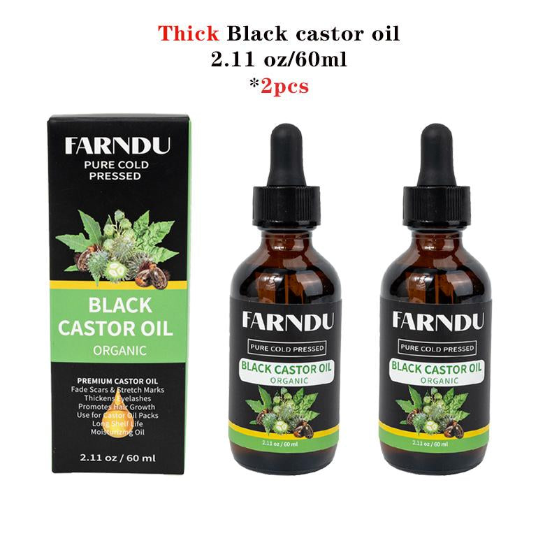 Thick Black Castor Oil